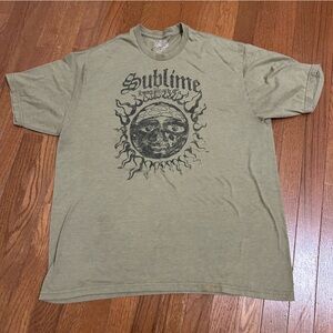 Sublime Long Beach, CA BAND  sun logo graphic t-shirt